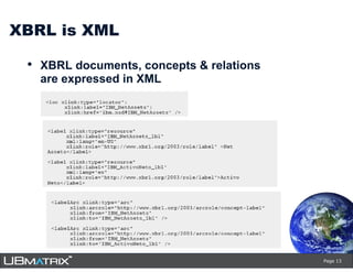 The What Why And Who Of Xbrl