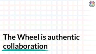 The Wheel is authentic
collaboration