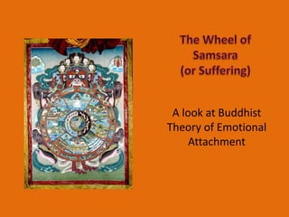 The Wheel of Samsara                       (or Suffering) A look at Buddhist Theory of Emotional Attachment 