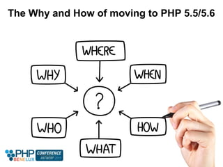 The Why and How of moving to PHP 5.5/5.6
 