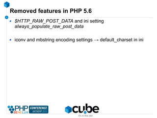 The why and how of moving to PHP 5.5/5.6 | ODP
