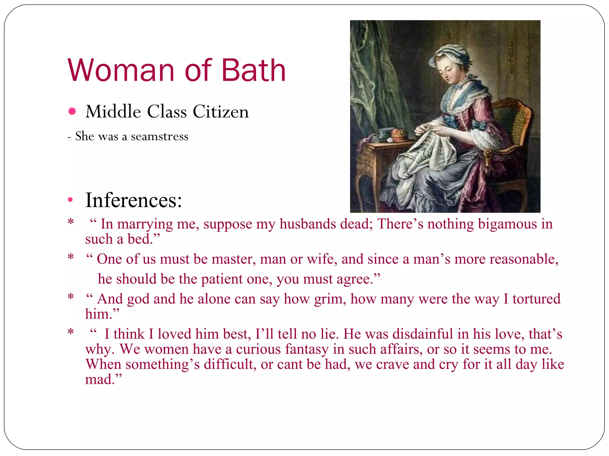 The Wife Of Baths Tale | PPT