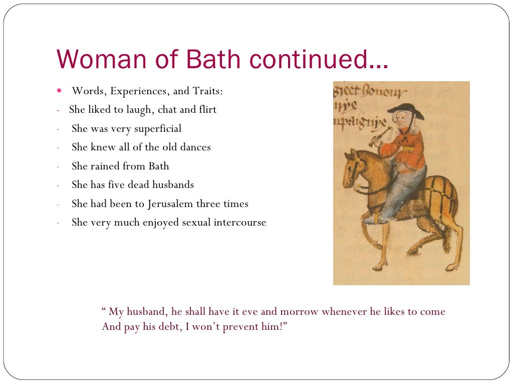 The Wife Of Baths Tale The Wife Of Baths Tale