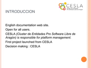 Goals: Promote research and development  of open content platforms and technologies based on free software. 