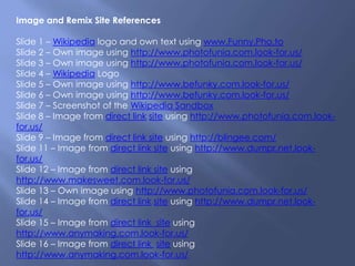 Http Wikipedia The Wiki and the Wikipedia: A Comparative Study | PPTX