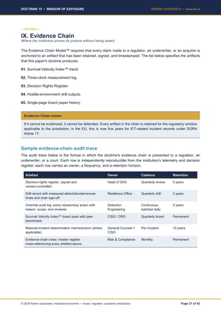 Engineering the Three-Clock Defence: Reducing Enterprise Security ...