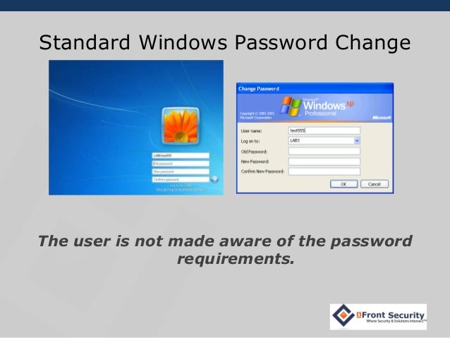 The Windows Password Policy Is Not Enough