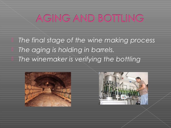 The wine making process