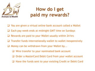 Reward Number 5Wealth Pool Matching BonusBecome successful by helpingothers become successful