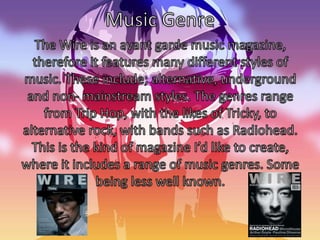 Music Magazine Analysis