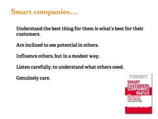 Smart companies…