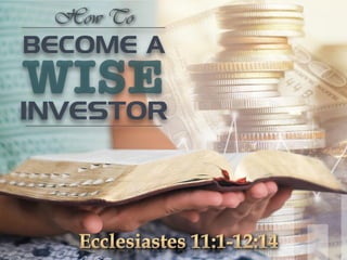 BECOME A
INVESTOR
WISE
How To
 