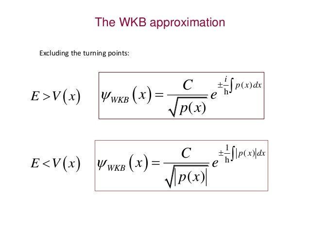 Image result for approximation in quantum mechanics