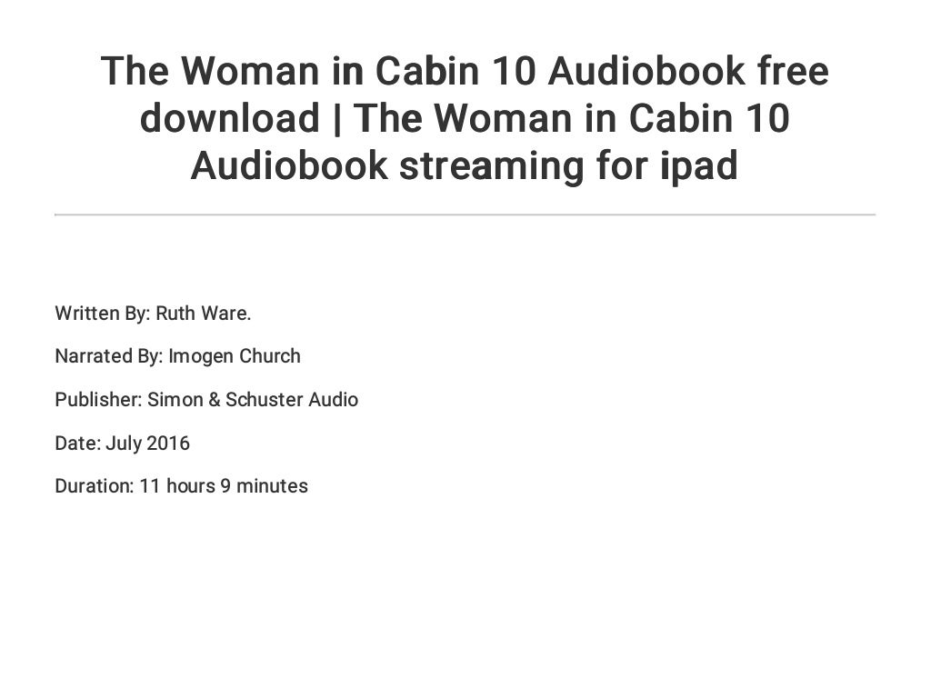 the woman in cabin 10 pages