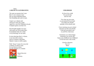 The Wonderful World of Childhood | PPT