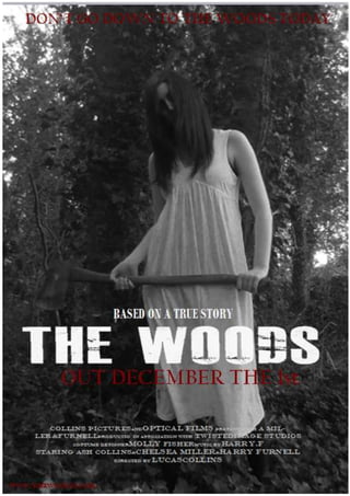 The woods poster