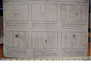 G321 'The woods' story boards