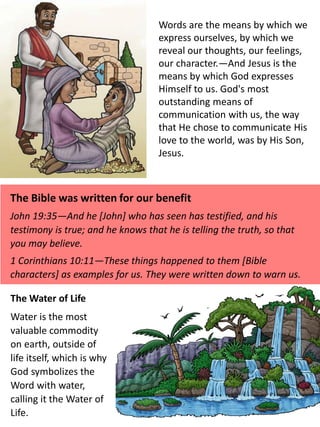 The Word of God - 12 Foundation Stones Class 1A for Younger Children