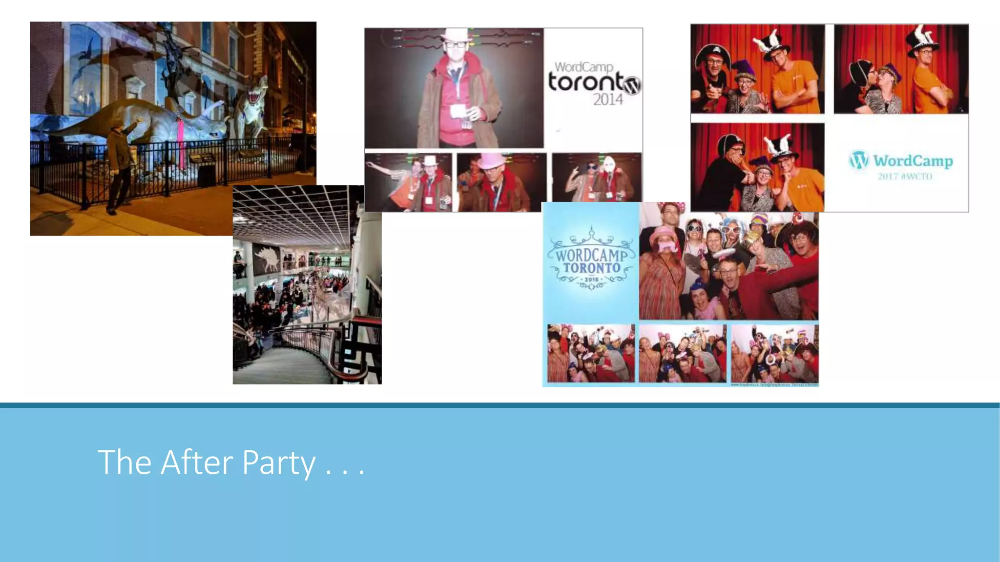 The After Party . . .
 