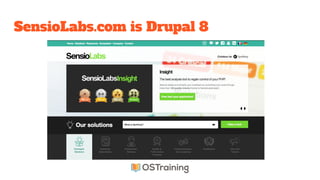 SensioLabs.com is Drupal 8
 