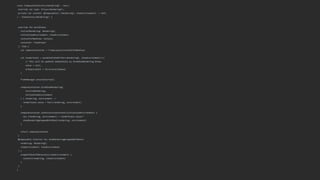 class ComposeViewFactory<RenderingT : Any>(
override val type: KClass<RenderingT>,
private val content: @Composable() (RenderingT, ViewEnvironment) -> Unit
) : ViewFactory<RenderingT> {
override fun buildView(
initialRendering: RenderingT,
initialViewEnvironment: ViewEnvironment,
contextForNewView: Context,
container: ViewGroup?
): View {
val composeContainer = FrameLayout(contextForNewView)
val renderState = mutableStateOf<Pair<RenderingT, ViewEnvironment>?>(
// This will be updated immediately by bindShowRendering below.
value = null,
areEquivalent = StructurallyEqual
)
FrameManager.ensureStarted()
composeContainer.bindShowRendering(
initialRendering,
initialViewEnvironment
) { rendering, environment ->
renderState.value = Pair(rendering, environment)
}
composeContainer.setOrContinueContent(initialViewEnvironment) {
val (rendering, environment) = renderState.value!!
showRenderingWrappedWithRoot(rendering, environment)
}
return composeContainer
}
@Composable internal fun showRenderingWrappedWithRoot(
rendering: RenderingT,
viewEnvironment: ViewEnvironment
) {
wrapWithRootIfNecessary(viewEnvironment) {
content(rendering, viewEnvironment)
}
}
}
 