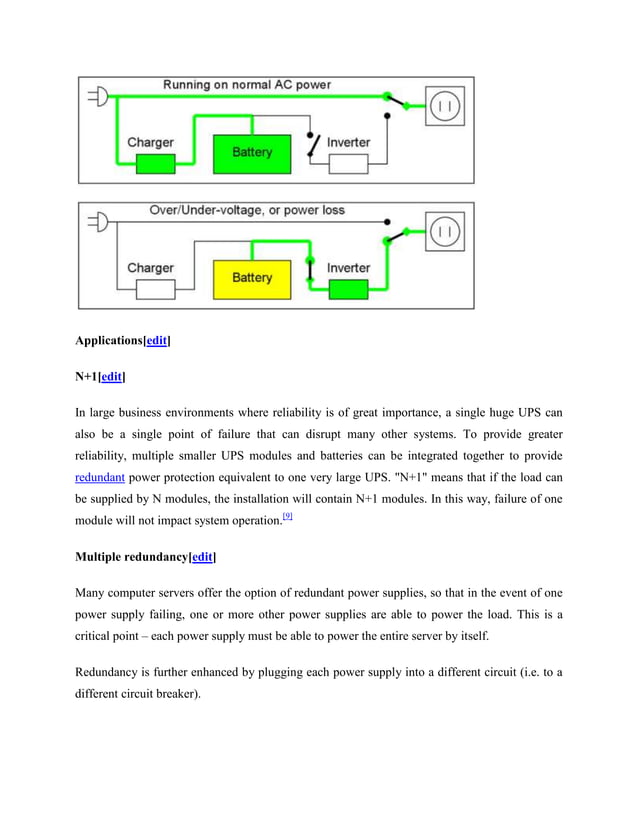The working principle of ups | DOCX