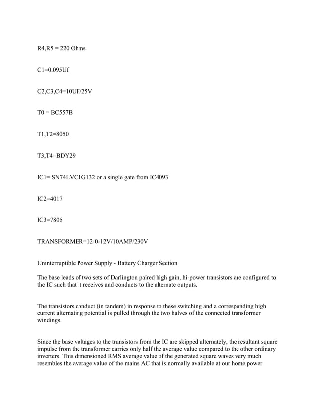 The working principle of ups PDF