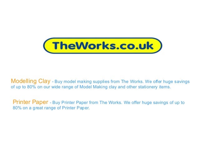 modelling clay the works