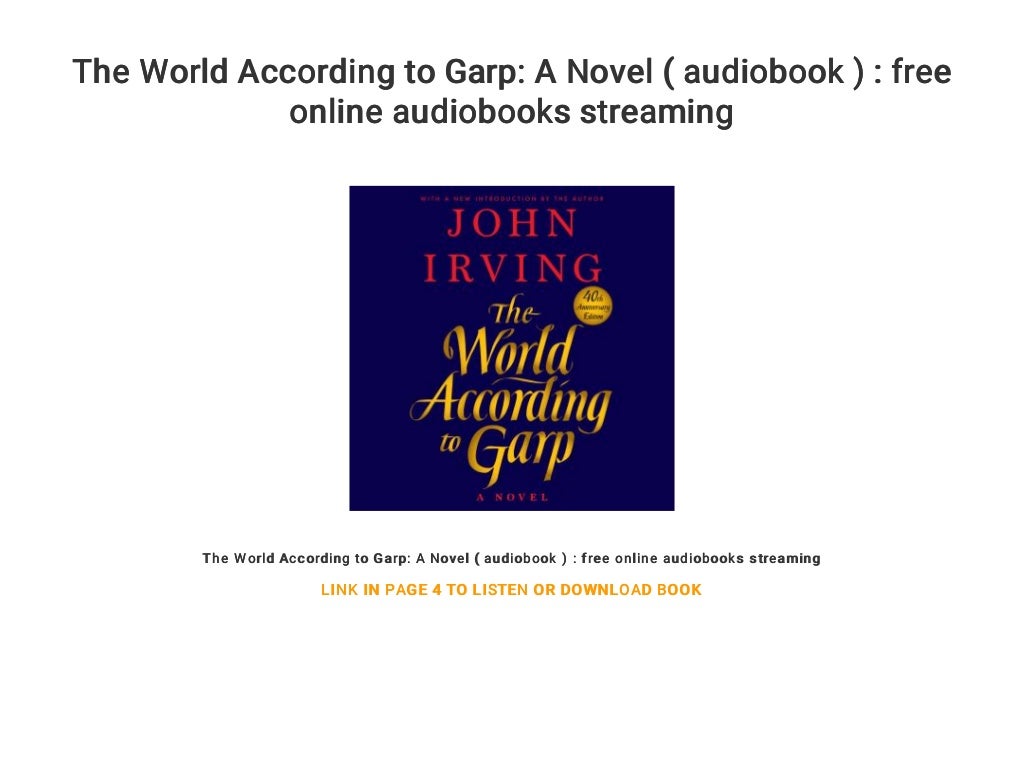 the world according to garp book the world according to garp book