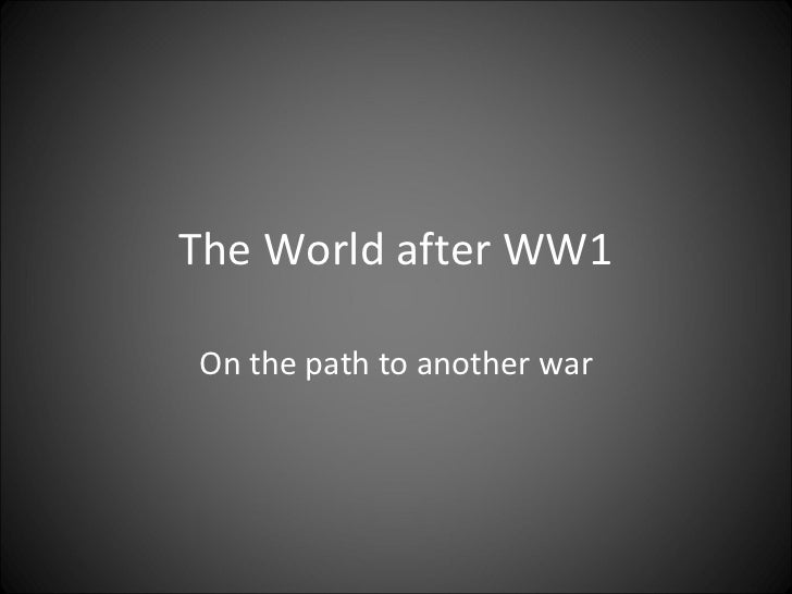 the world after us the world after us