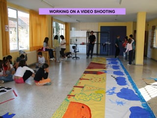 WORKING ON A VIDEO SHOOTING 