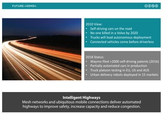 Intelligent Highways
Mesh networks and ubiquitous mobile connections deliver automated
highways to improve safety, increas...