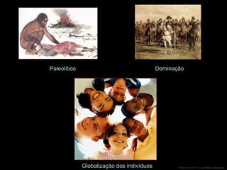 Dominação Globalização dos indivíduos Paleolítico 