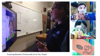 Practicing Mandarin Chinese with Lin-lin Tan, Taiwan
 