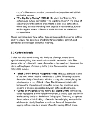 The World of Coffee : A Journey Through History, Culture, and Flavor | PDF