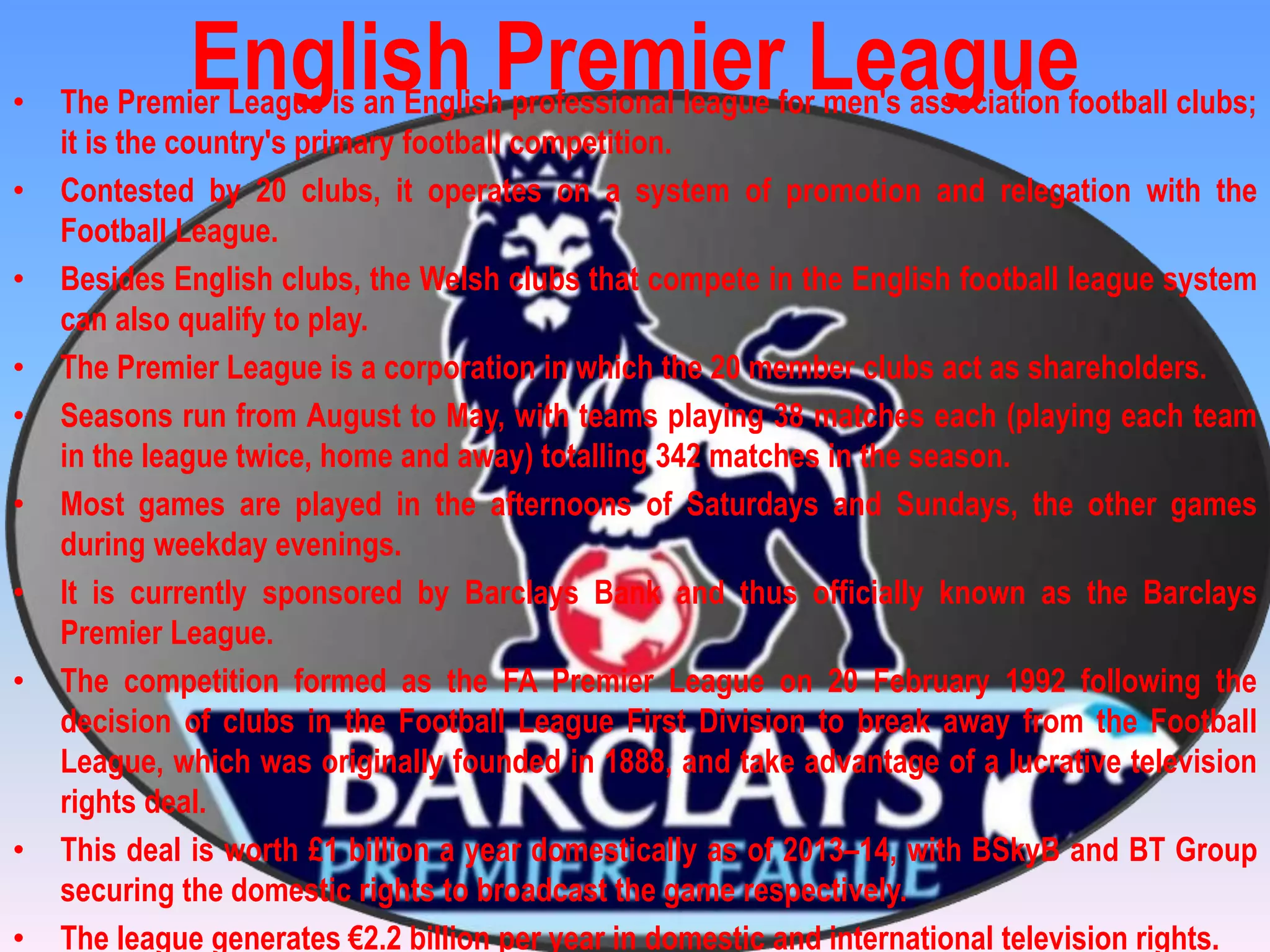 The World of English Premier League and English Football Fans | PPT, image size:2048x1536