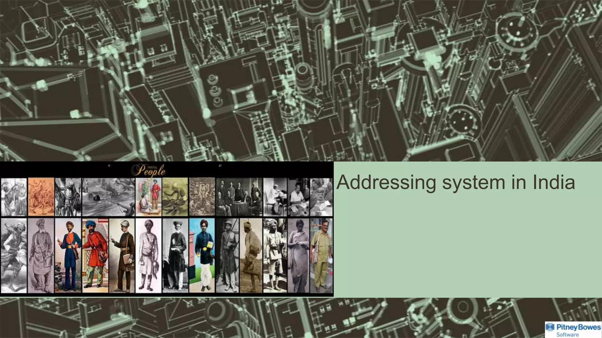 Addressing system in India
 