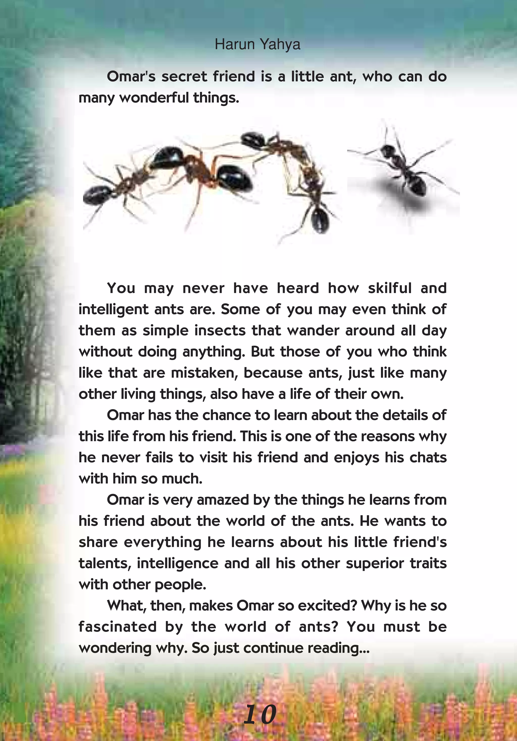 The world of our little friends, ants. english | PDF