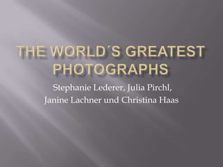 Stephanie Lederer, Julia Pirchl,
Janine Lachner und Christina Haas
 