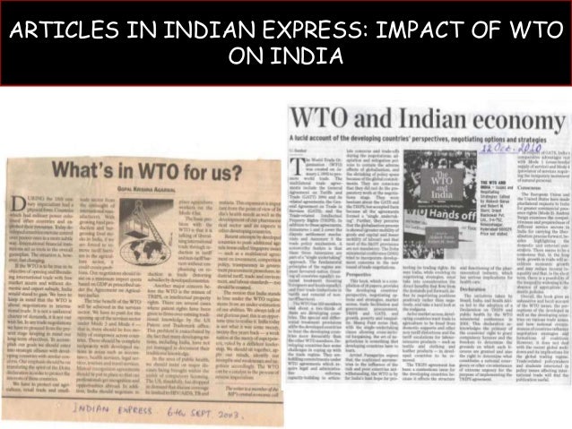 Rule based trading system wto
