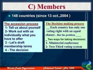 The world trade organization (WTO) | PPTX