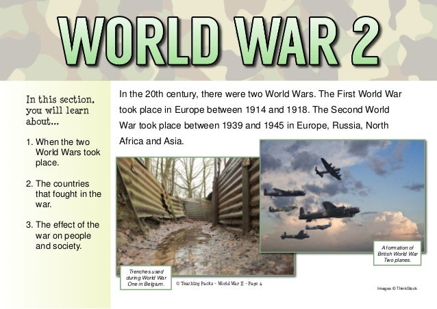 The World War 2 Pack Teaching Resources