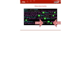 Sins
Hideous abuse of quoting

$864

LOL??

LOL??

 