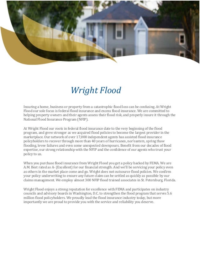 The Wright Insurance Group Informational Packet.