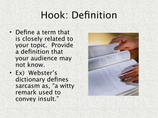 Definition for hook discount