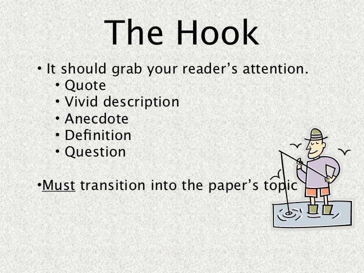 definition of a hook in writing