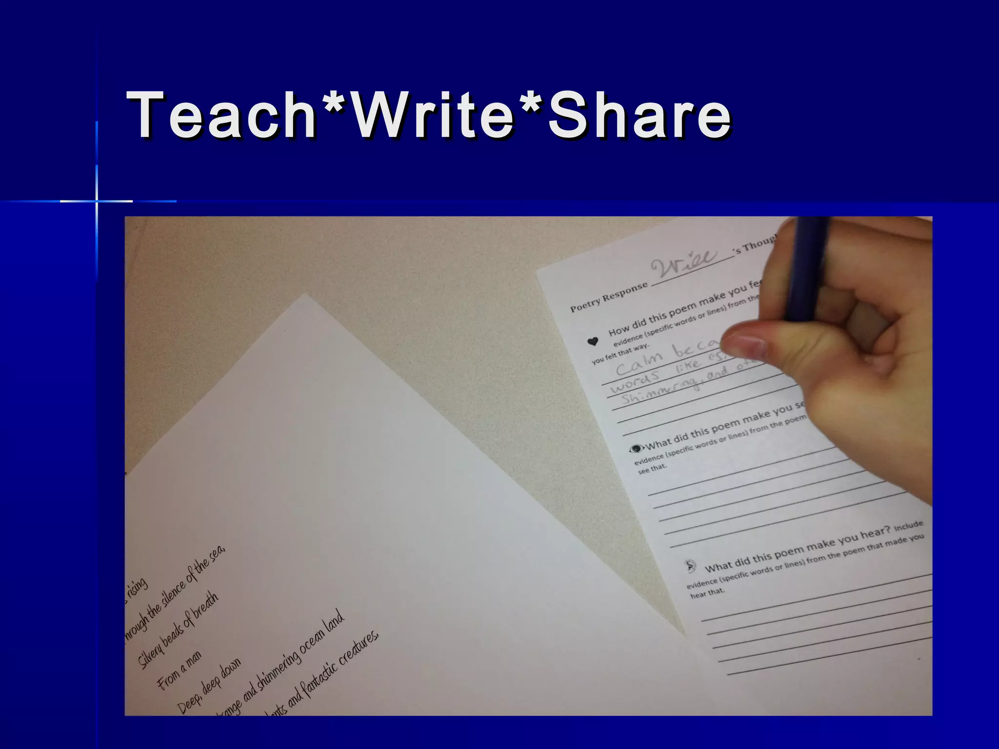 Teach*Write*ShareTeach*Write*Share
 