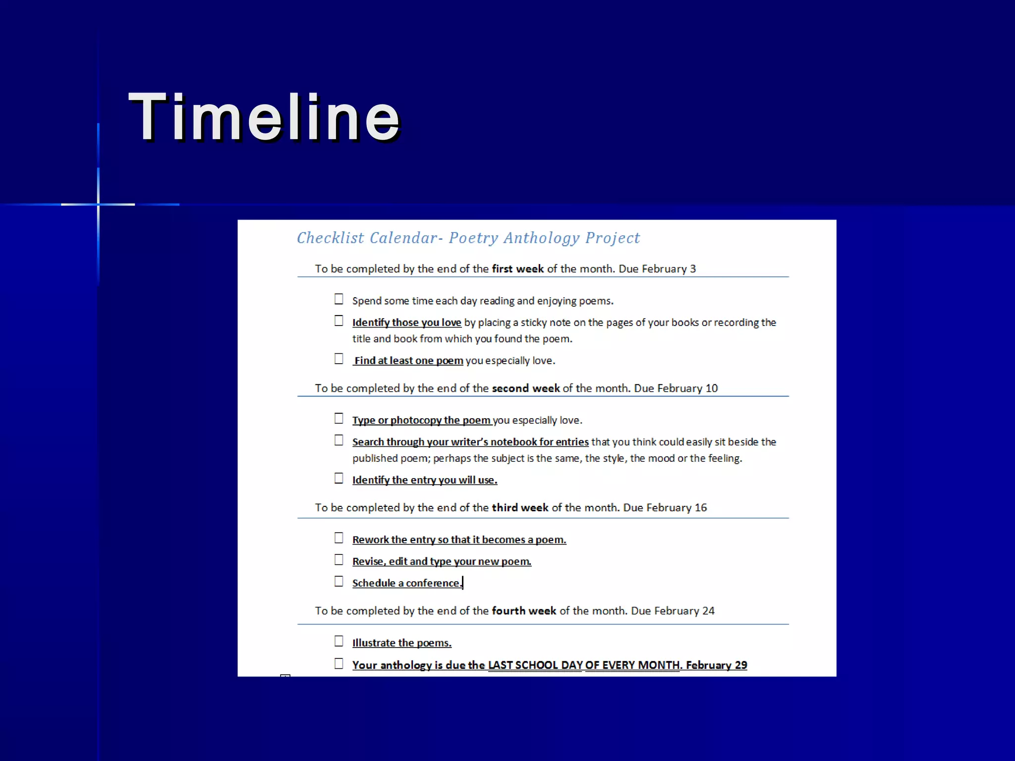 TimelineTimeline
 