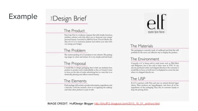 design statement example