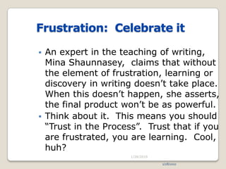 What is it I really want to write about?1/28/20101/28/2010